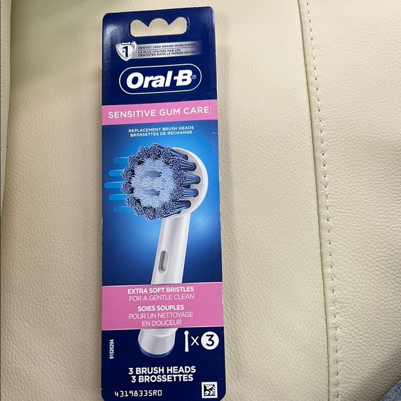 Oral-B Sensitive Gum Care Replacement Brush Heads - Picture 1 of 2